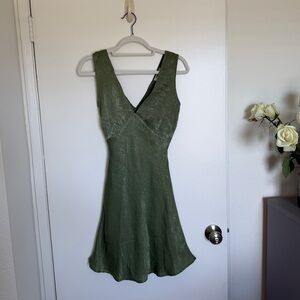 Peppermayo Olive Mini Dress